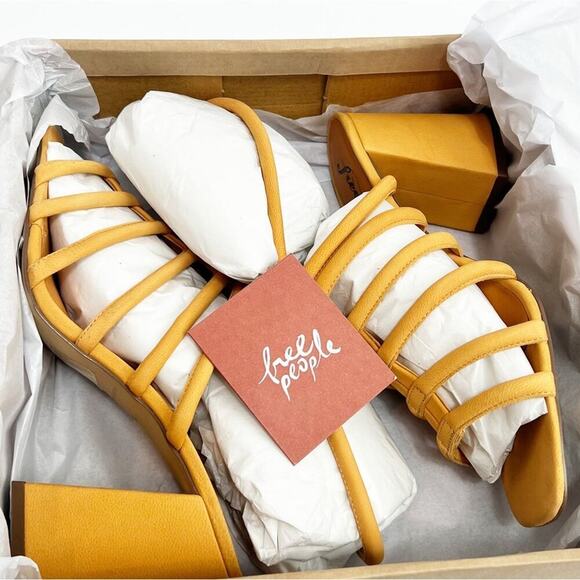 FREE PEOPLE COLETTE WOMEN SANDALS SIZE 10 BRAND NEW WITH BOX - Picture 3 of 8
